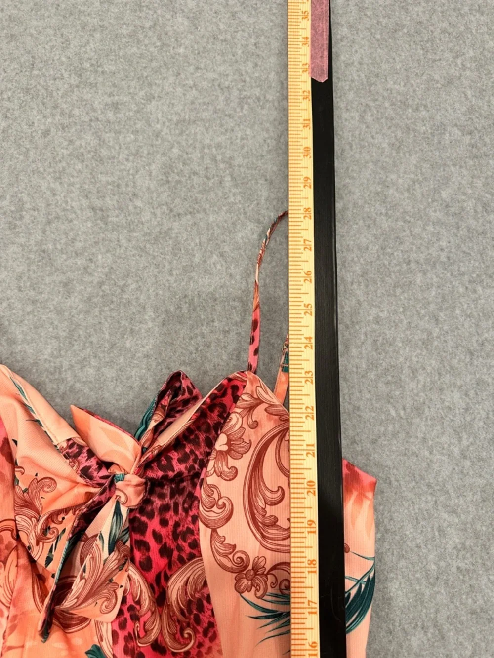 Guess Pink Floral & Teal Leaf One-Piece Romper